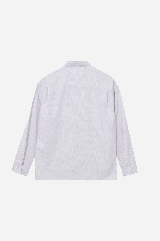 Sleepy Shirt Maroon Check