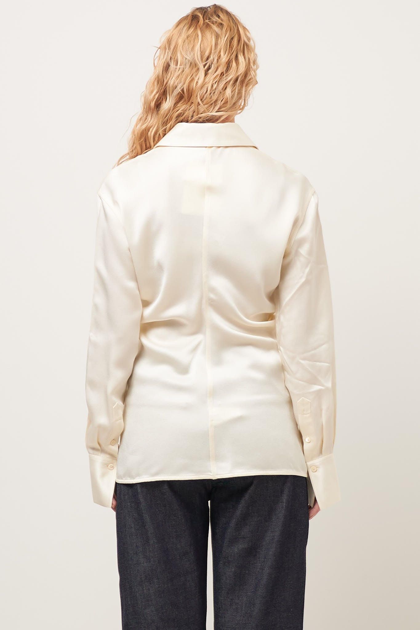 Slouch Waist Shirt Macadamia