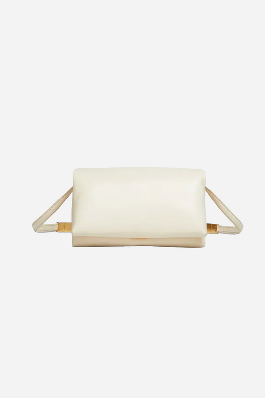 Small Prisma Leather Bag Ivory