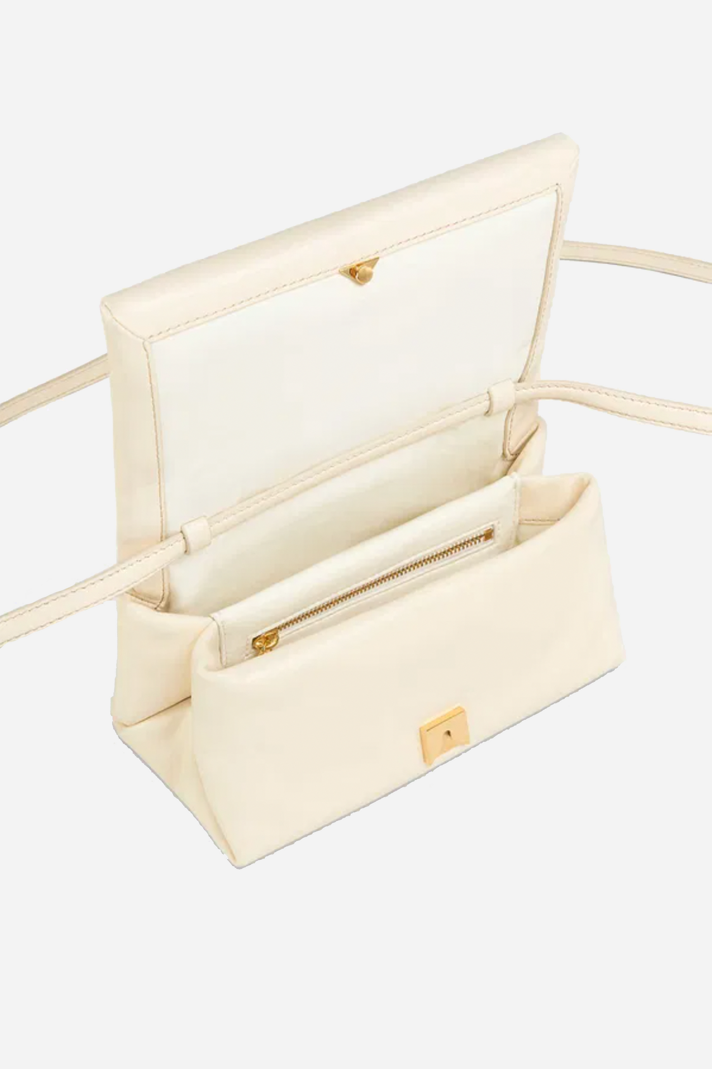 Small Prisma Leather Bag Ivory