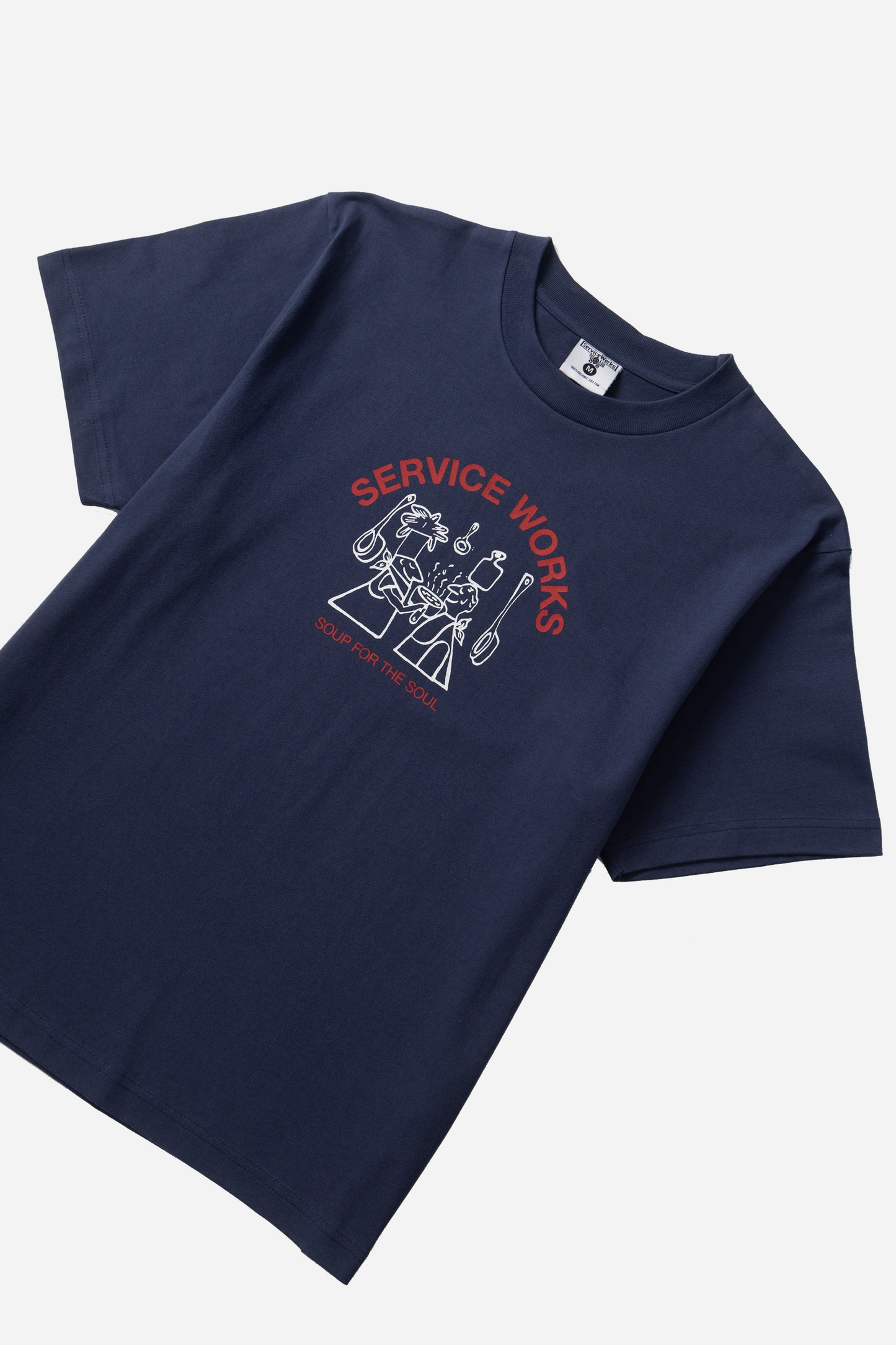 Soup For The Soul Tee Navy