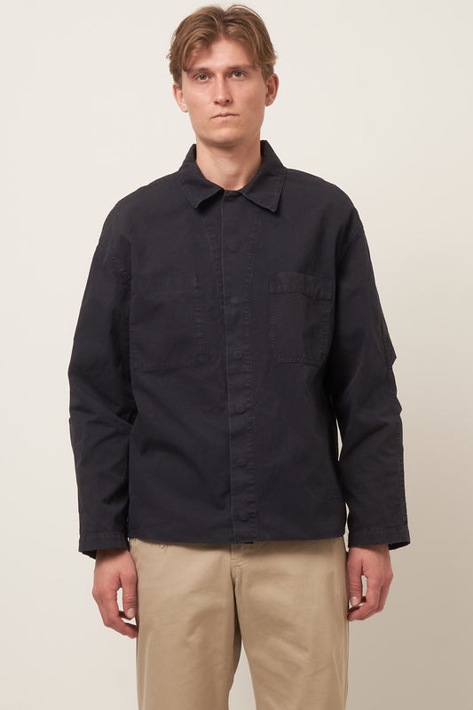 Sports Overshirt Washed Black