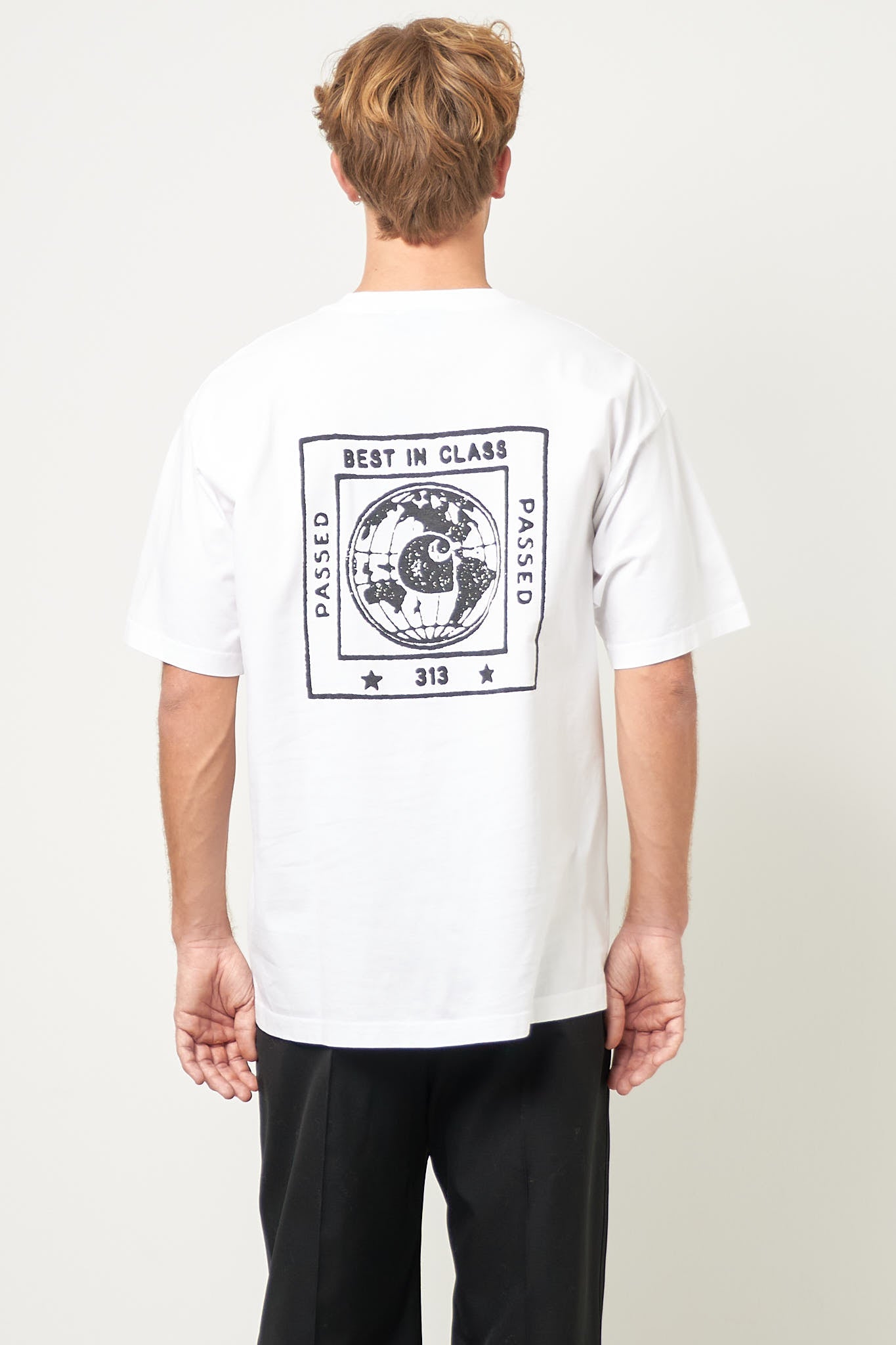 S/S Stamp T-Shirt White