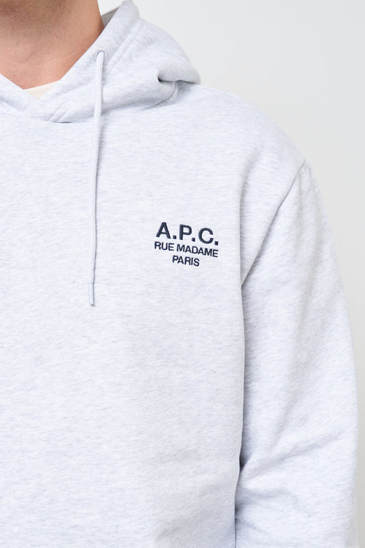 Standard Rue Madame Hoodie Gris Chine/Noir