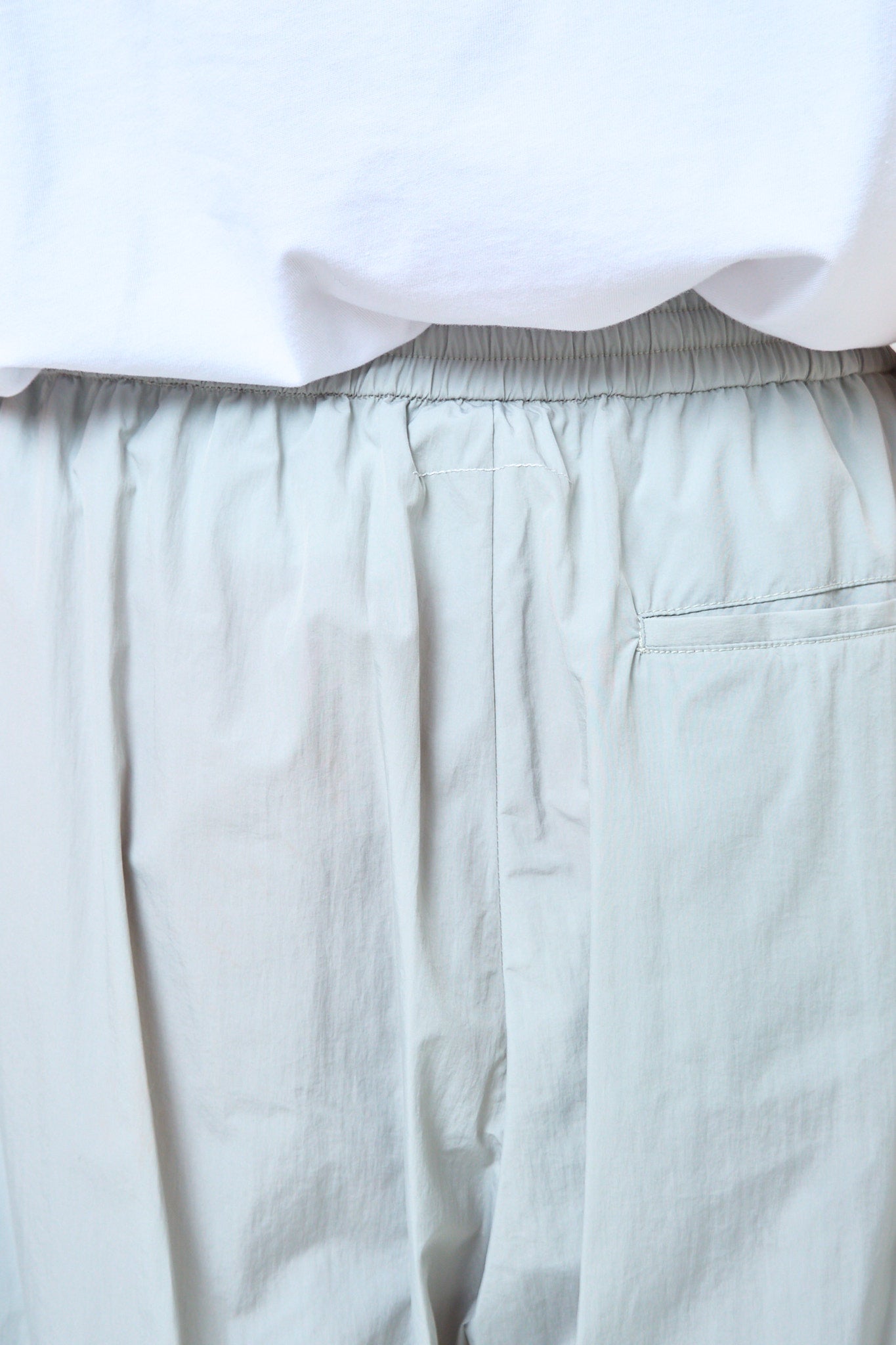 Straight Leg Track Pants Grey