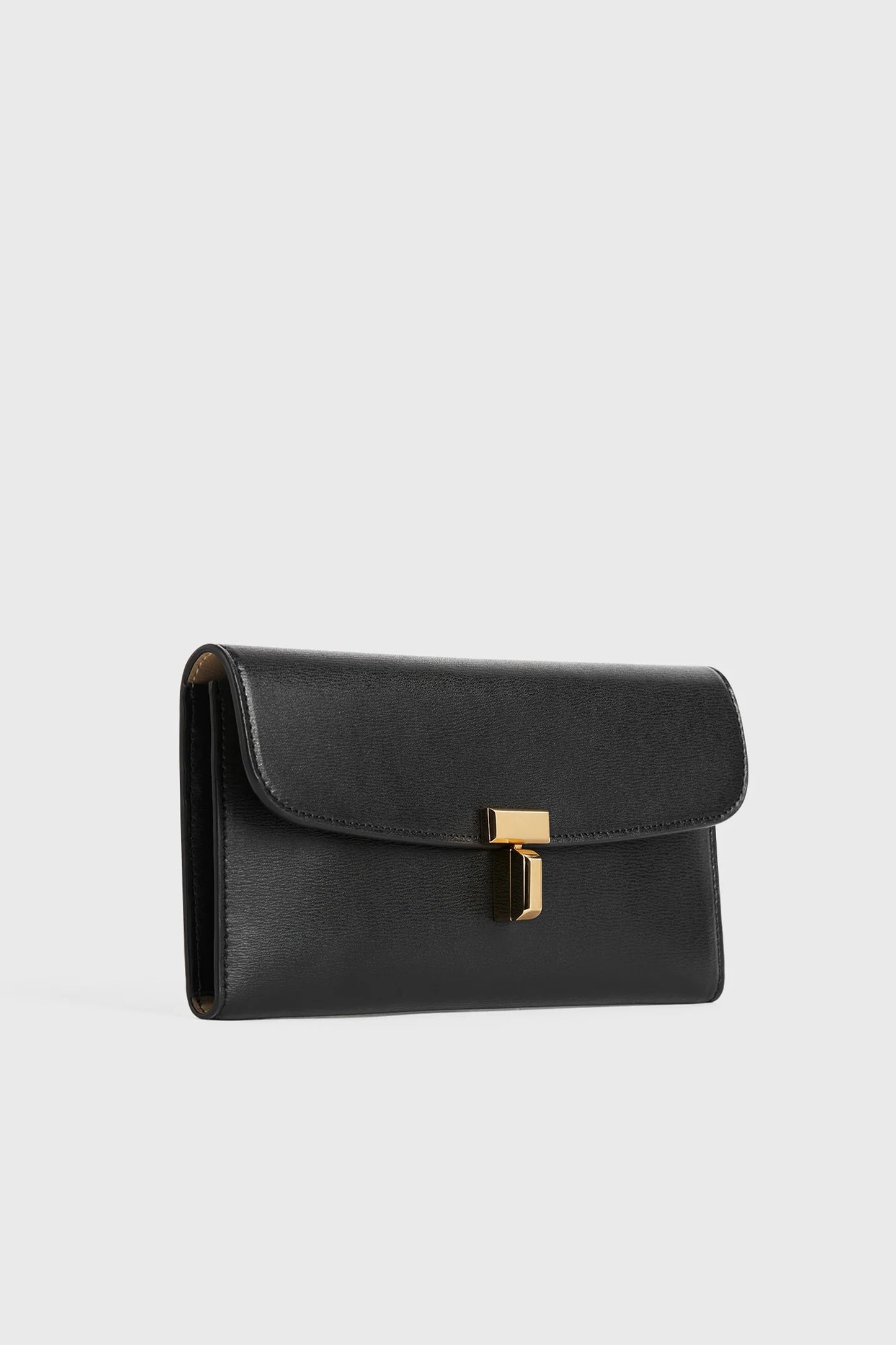 T-Lock Leather Wallet Black