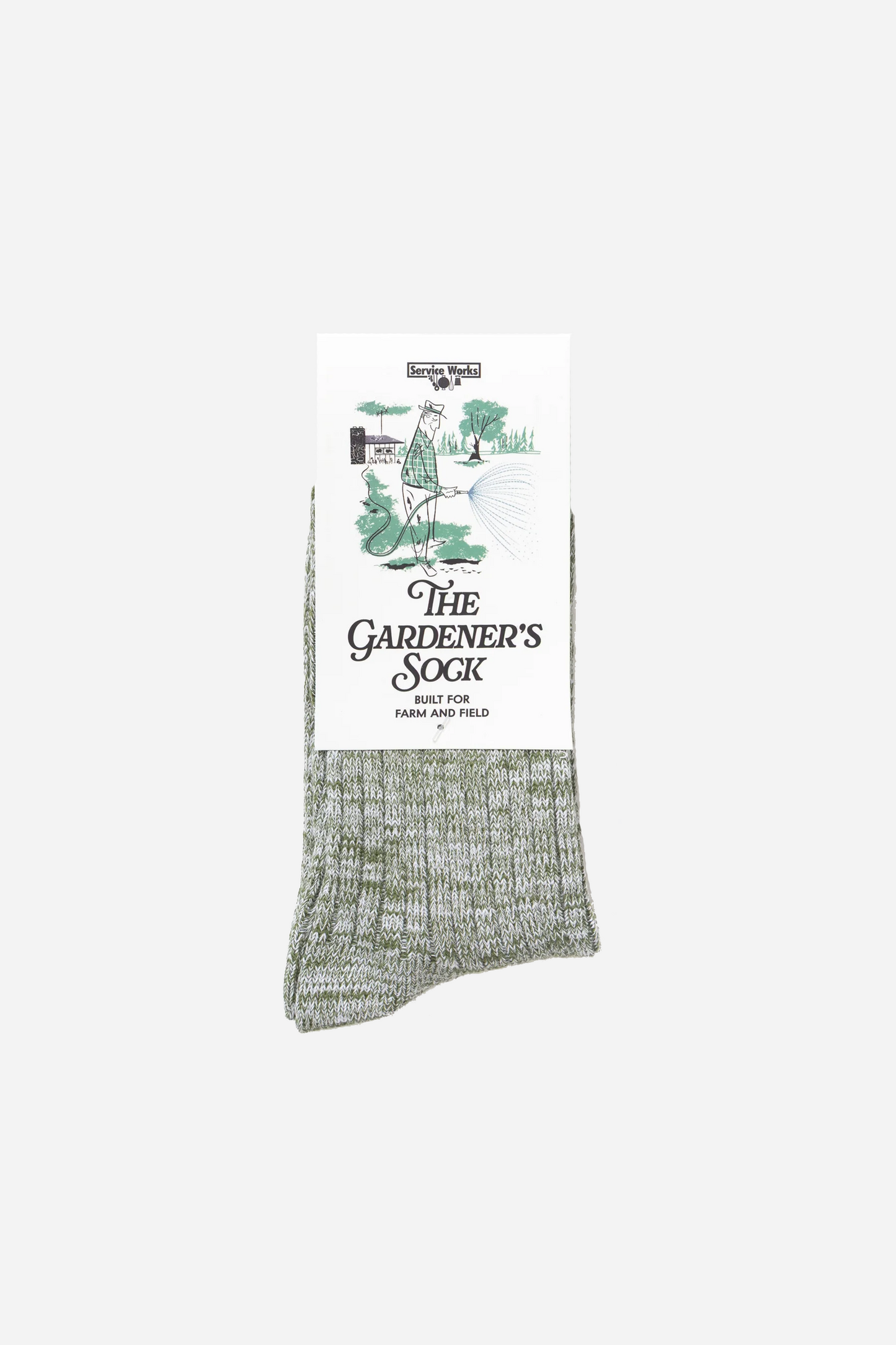 The Gardener's Sock Green
