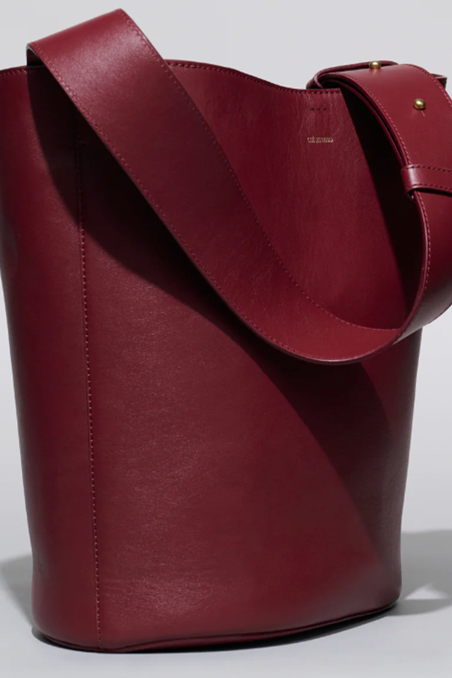 The Norma Tote Burgundy Red