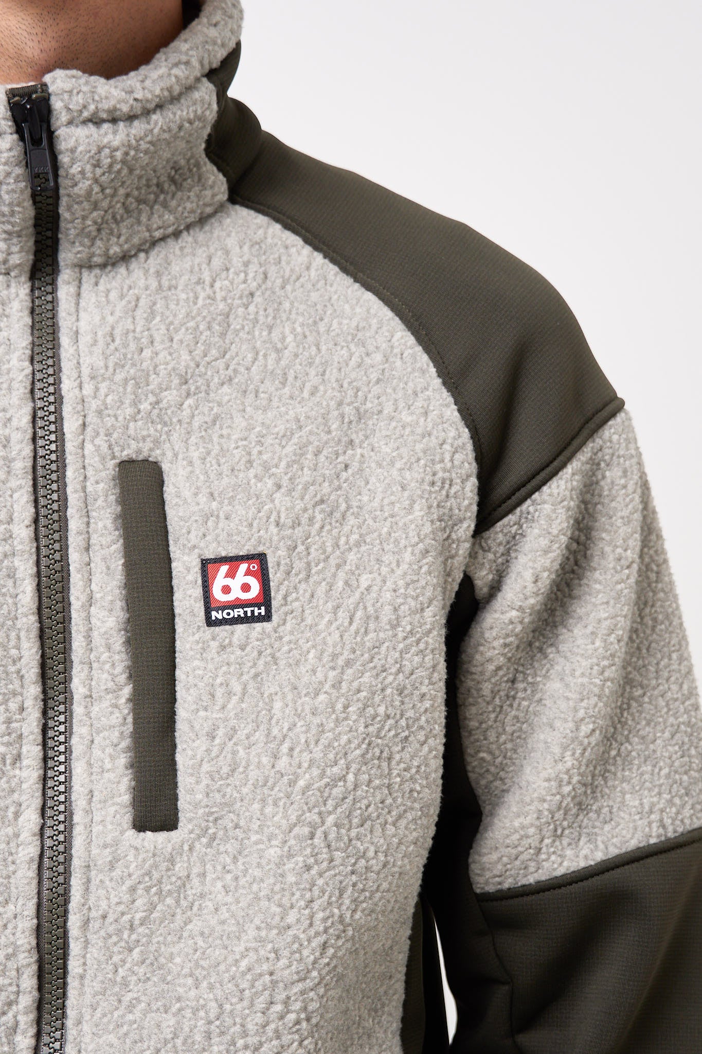 Tindur Shearling Jacket Stone