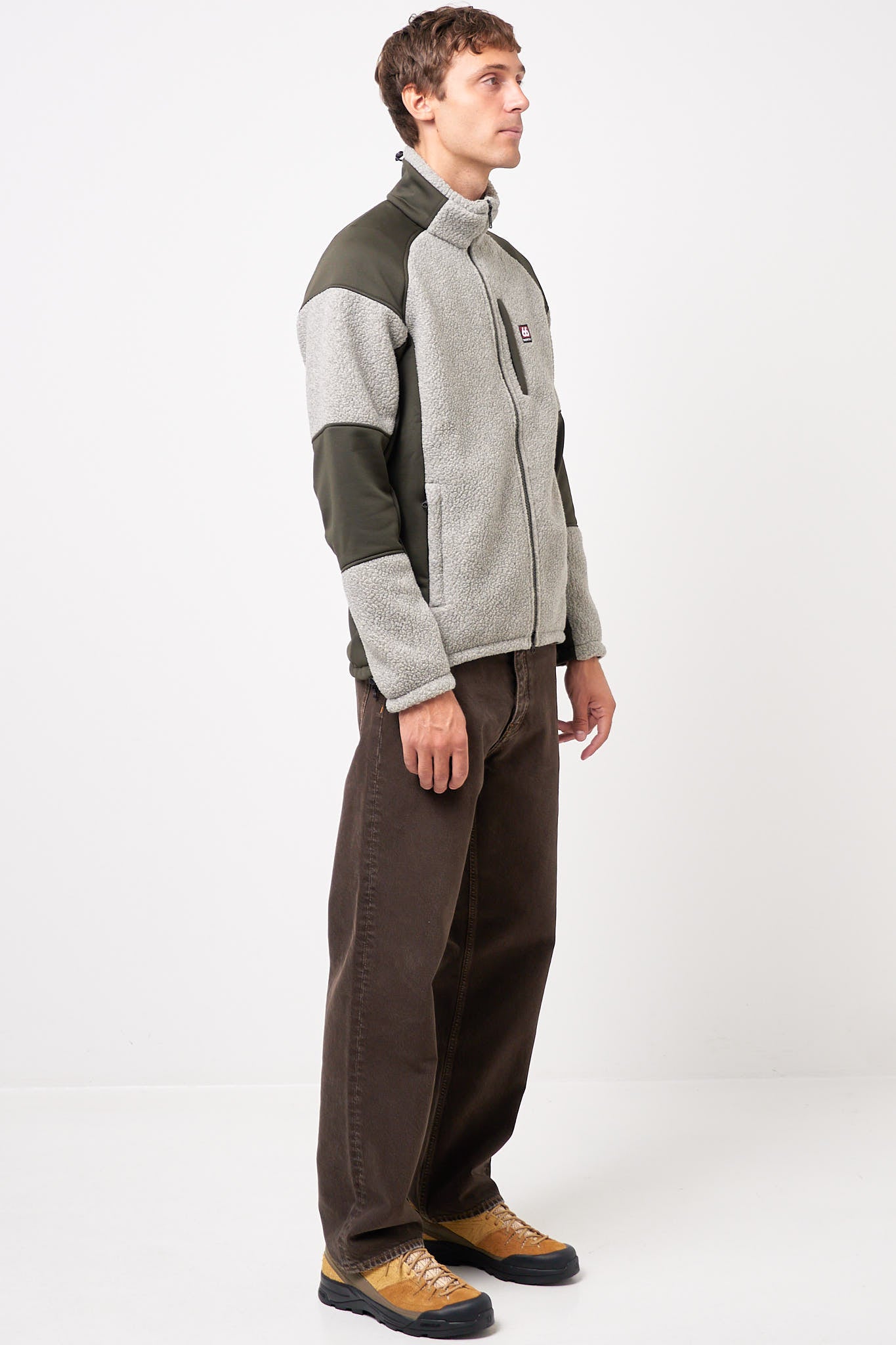 Tindur Shearling Jacket Stone