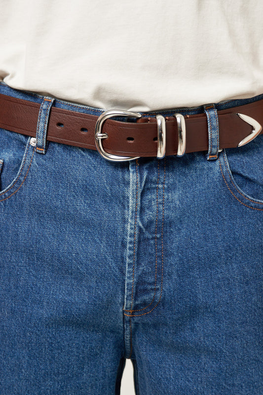 Tip End Belt Brown