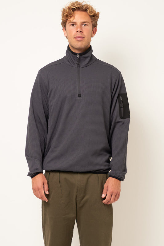 Toba Quarter Zip Anthracite