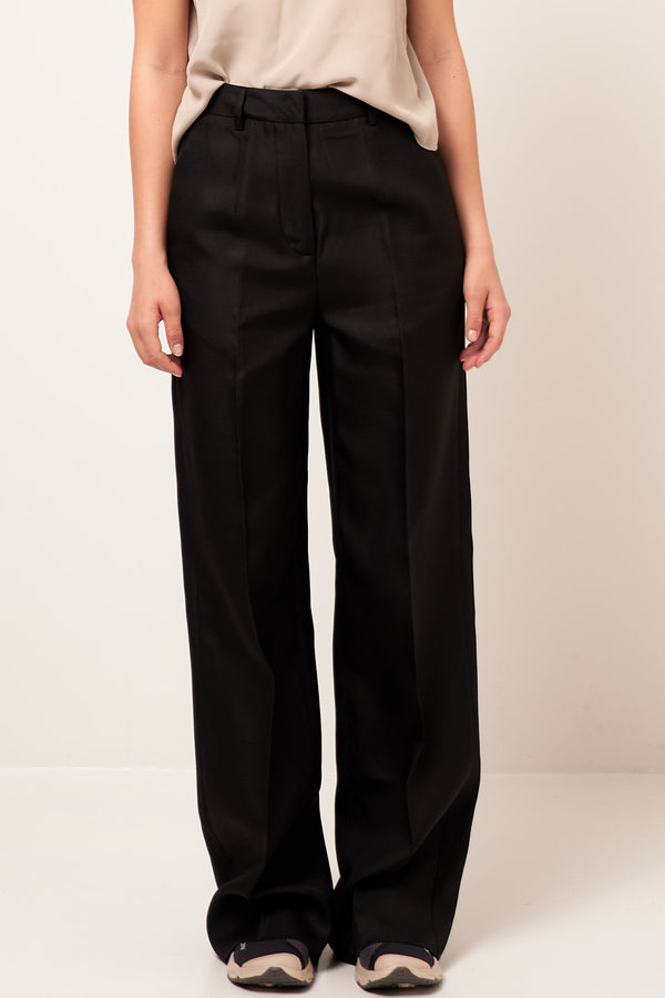 Tuesday Trousers Black Silk