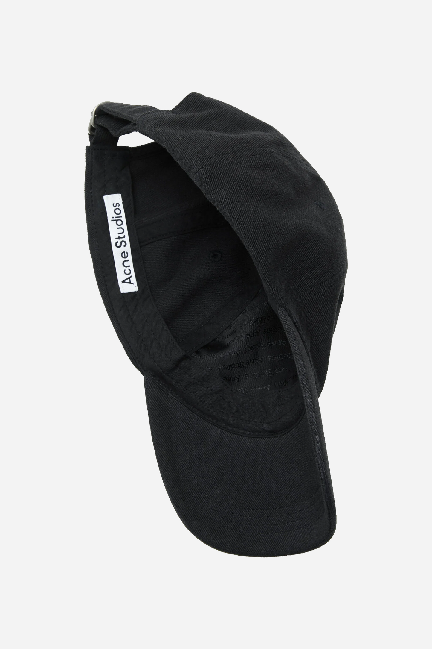 Twill Logo Cap Black