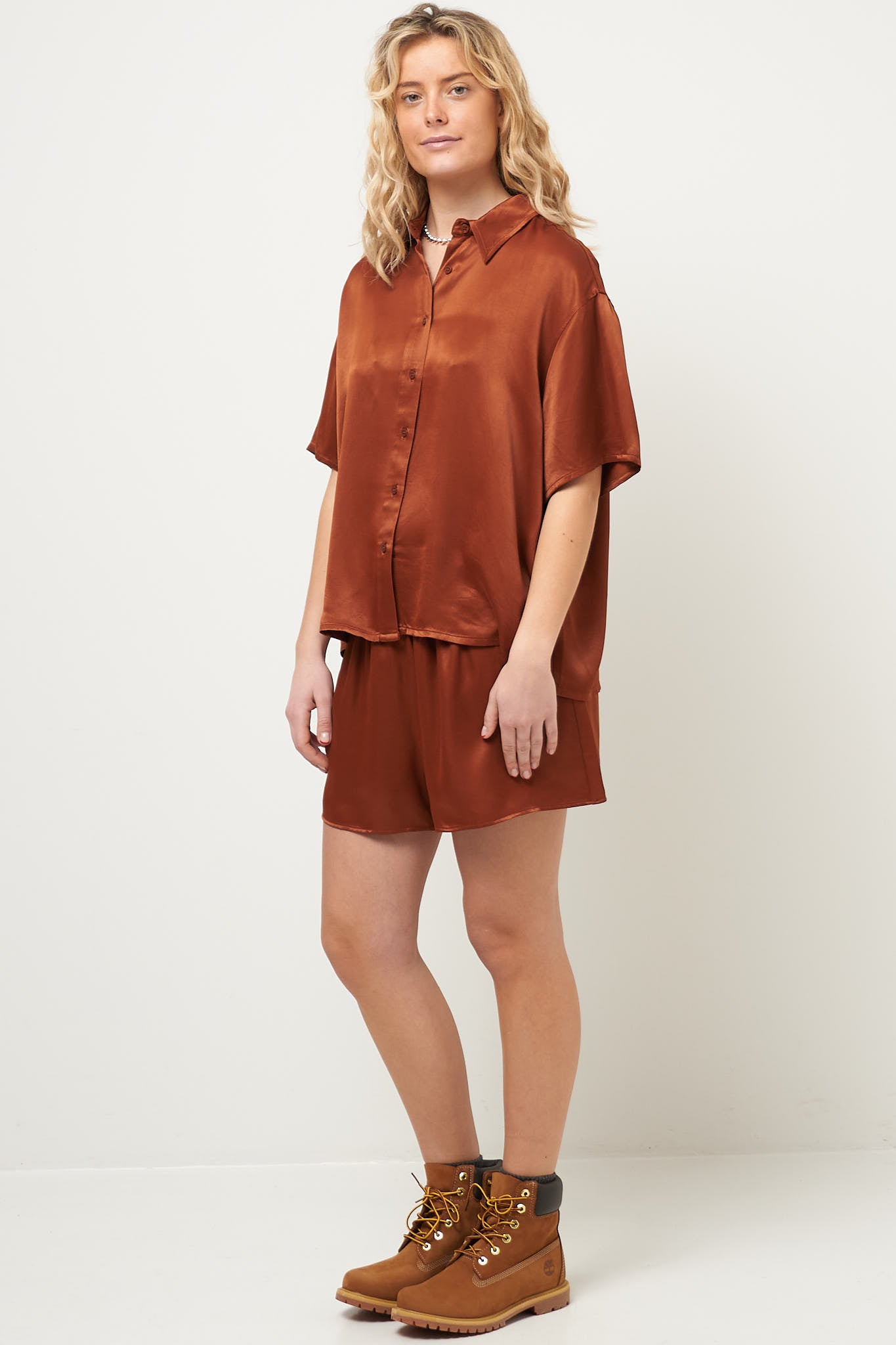 Unyl S/S Shirt Cinnamon