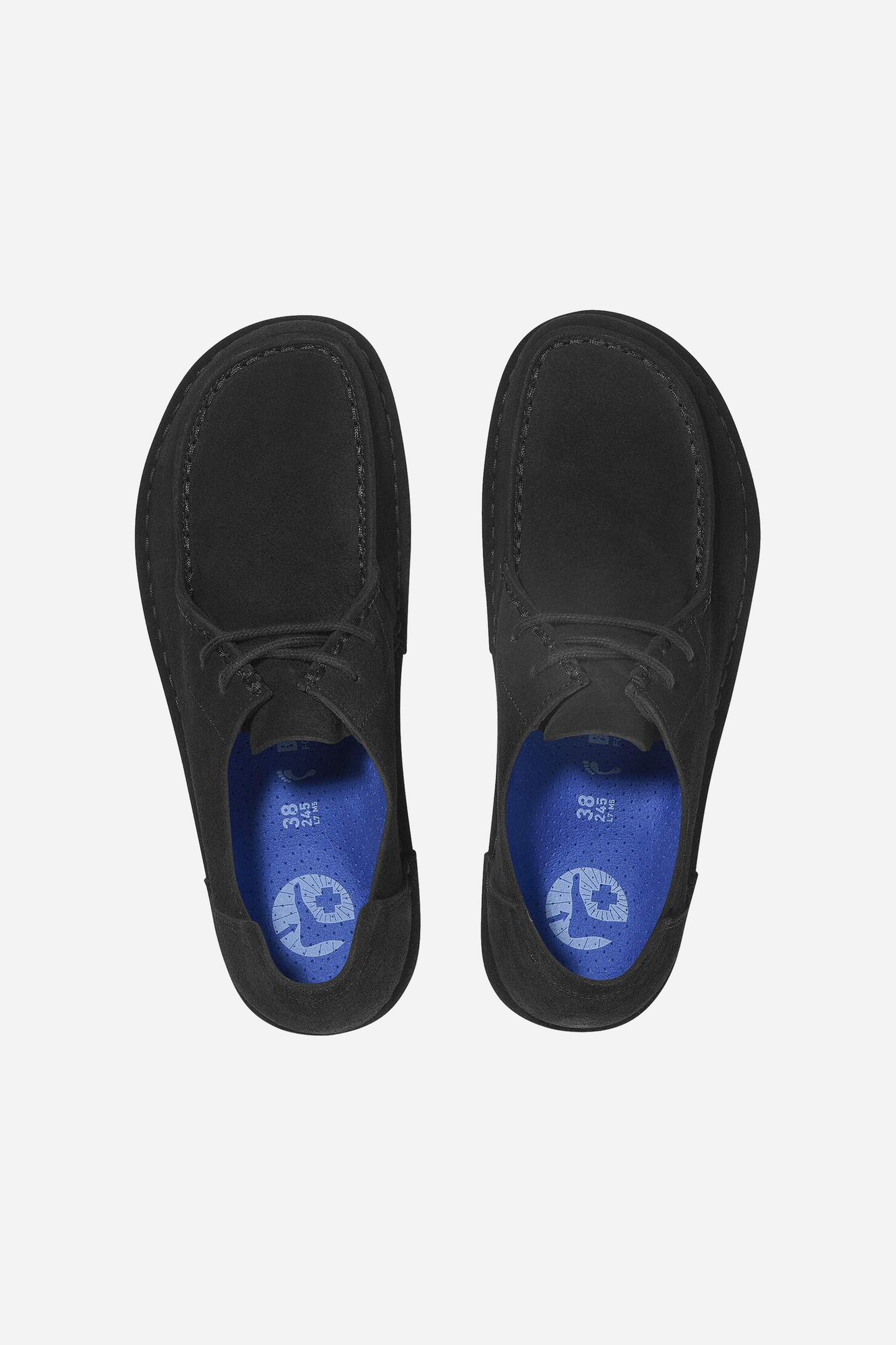 Utti Lace Suede Leather Black