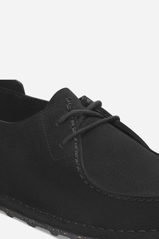 Utti Lace Suede Leather Black