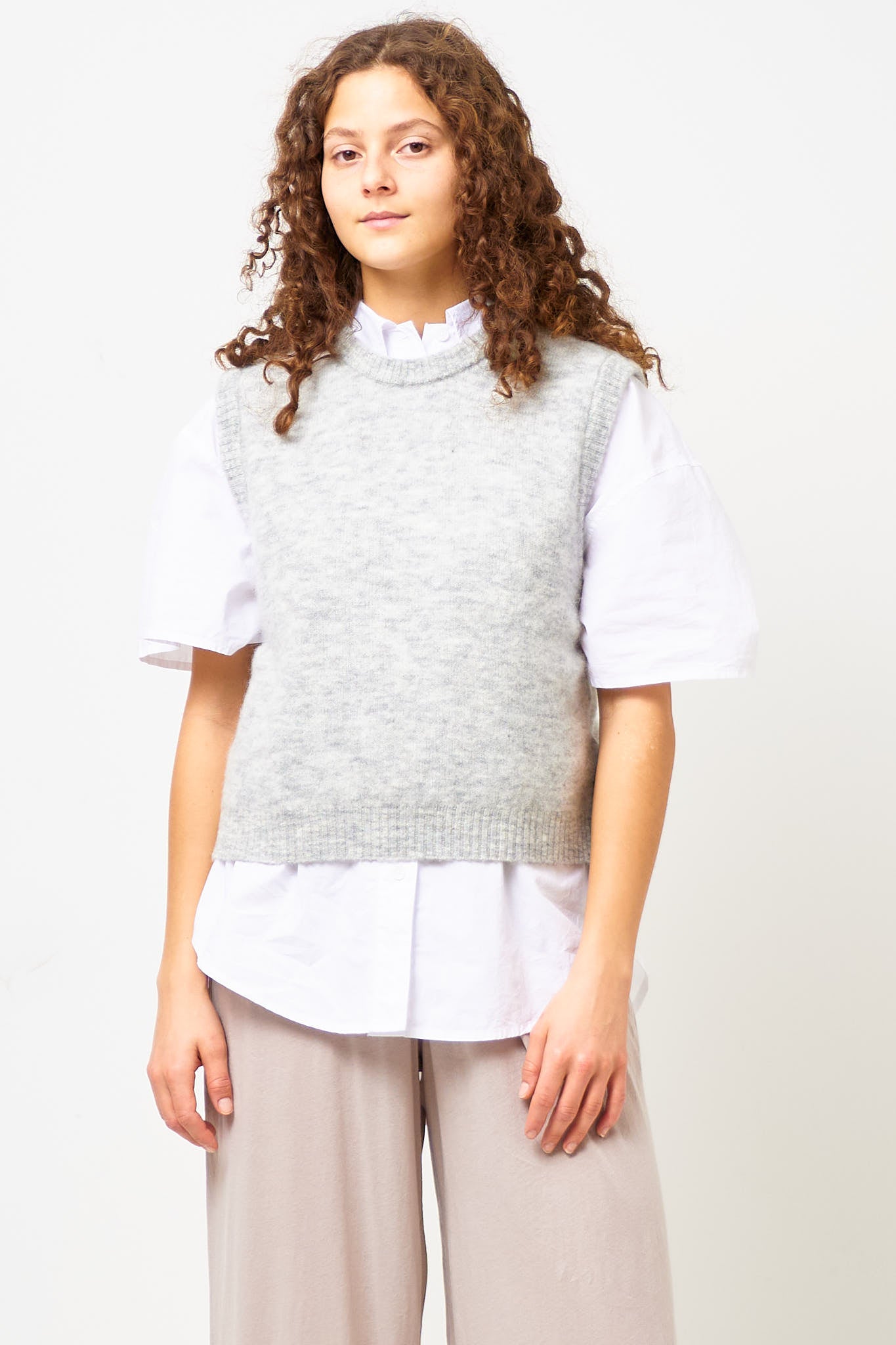 Vitow Jumper Grey Melange