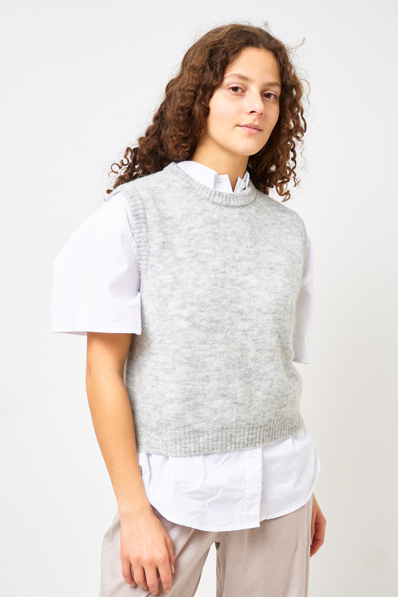 Vitow Jumper Grey Melange
