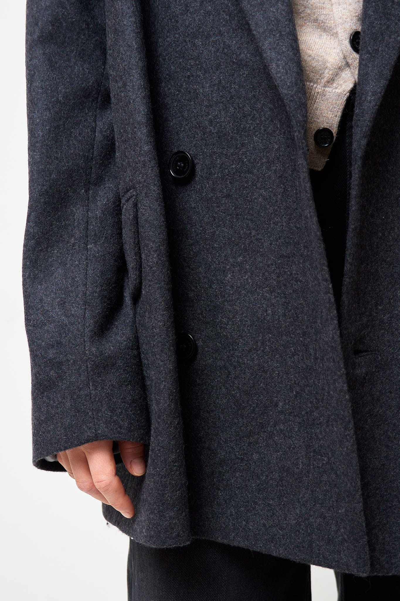 Vyenna Blazer Charcoal Melange