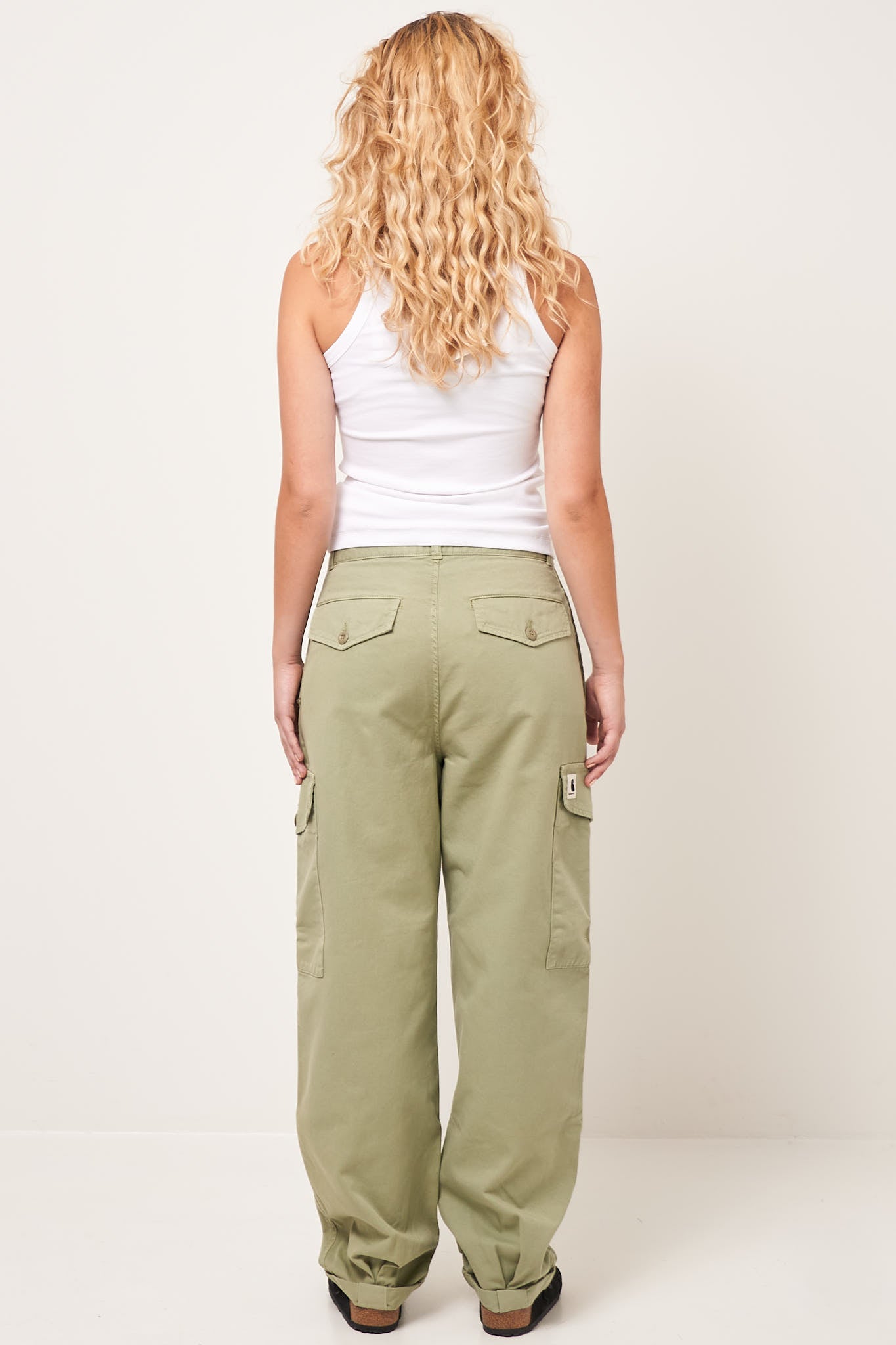 W' Collins Pant Misty Green