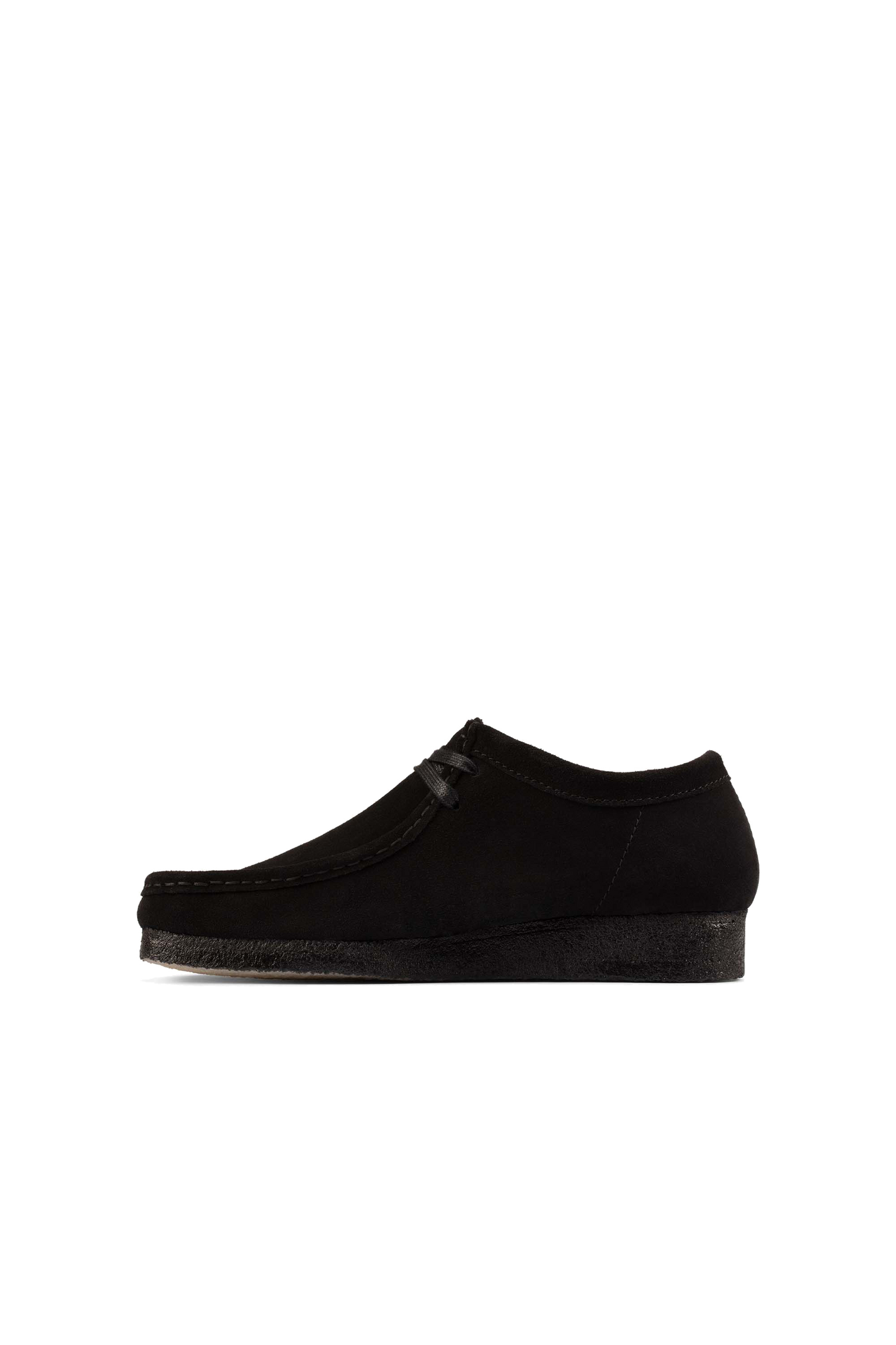 Wallabee Black Suede