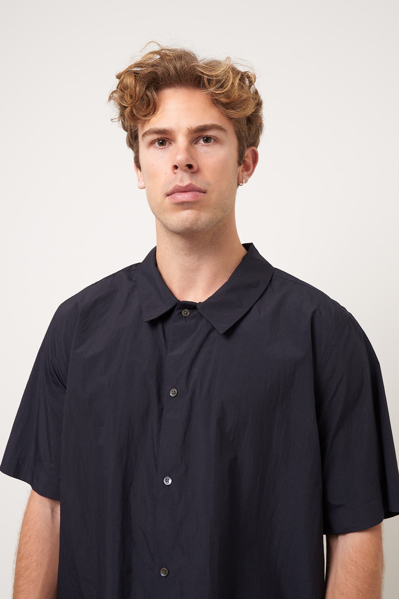 Wander Shirt Feather Nylon Midnight