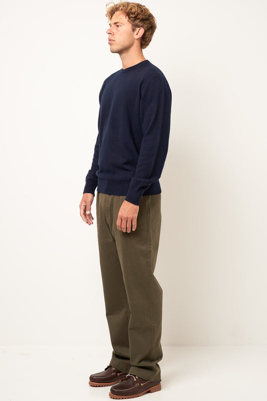 Warner Cashmere Sweater Navy