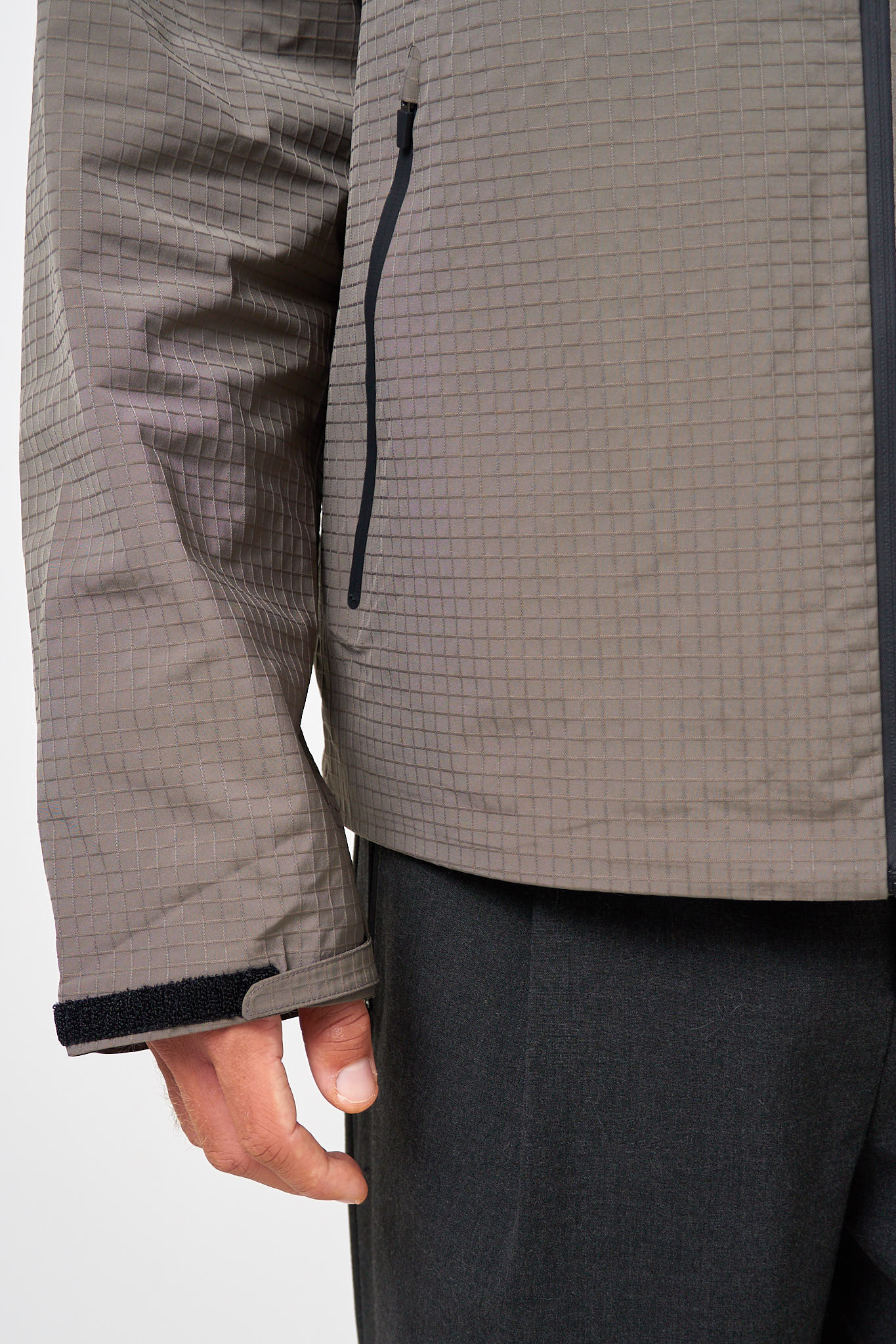 Waypoint Ripstop Hooded Jacket Dark Taupe