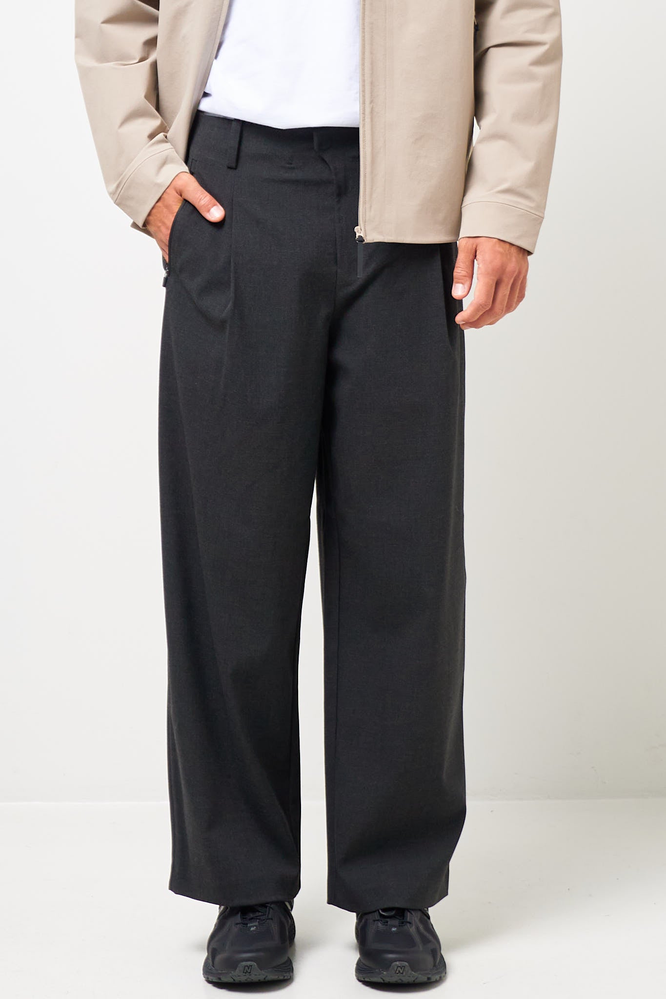 Waypoint Texture Trousers Dark Grey