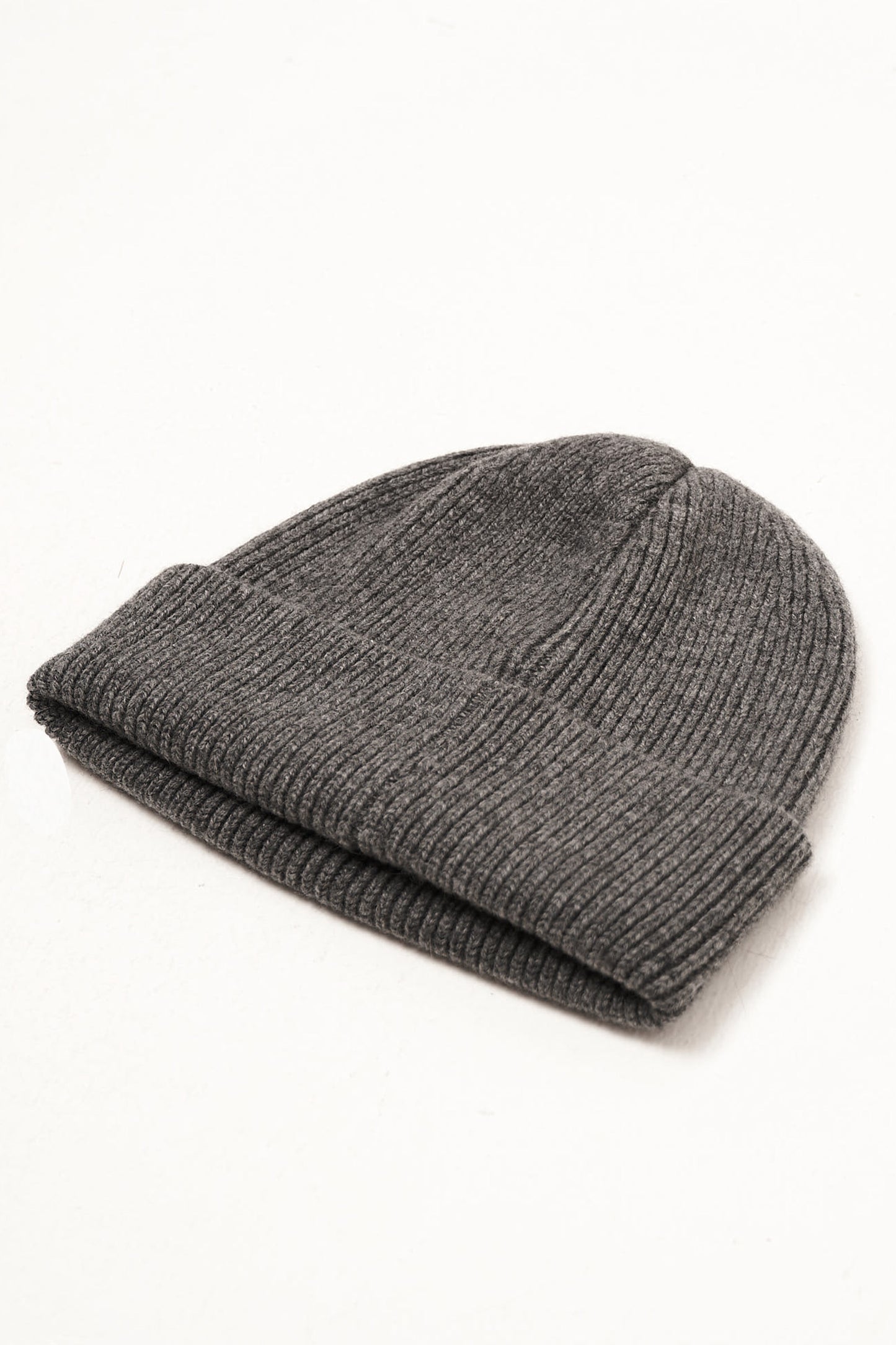 Winter Cashmere Beanie Anthracite