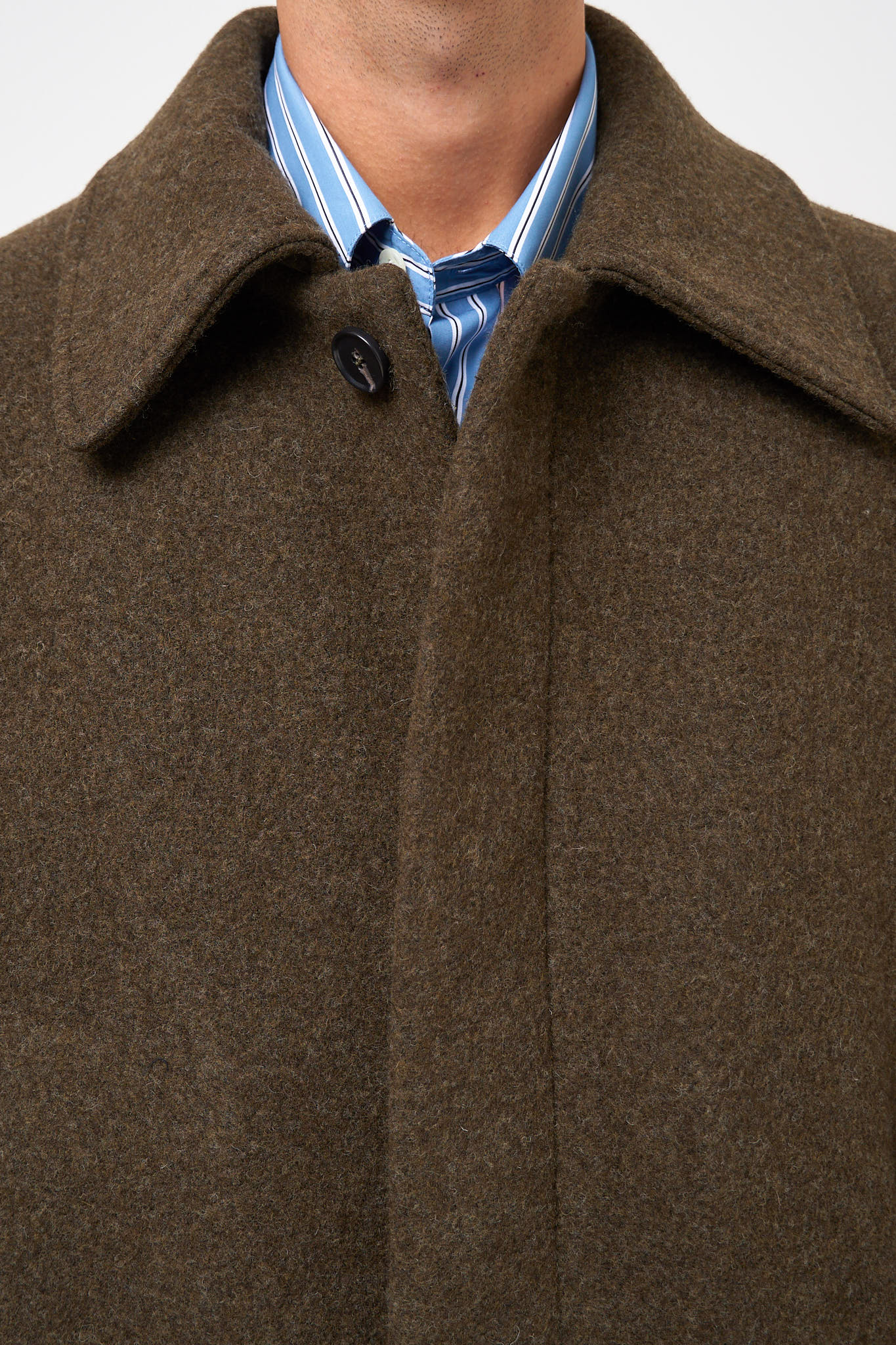 Winter Coat Green Moss