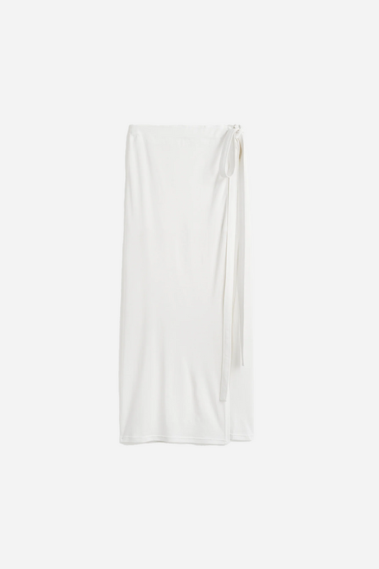 Wrap Skirt Off White