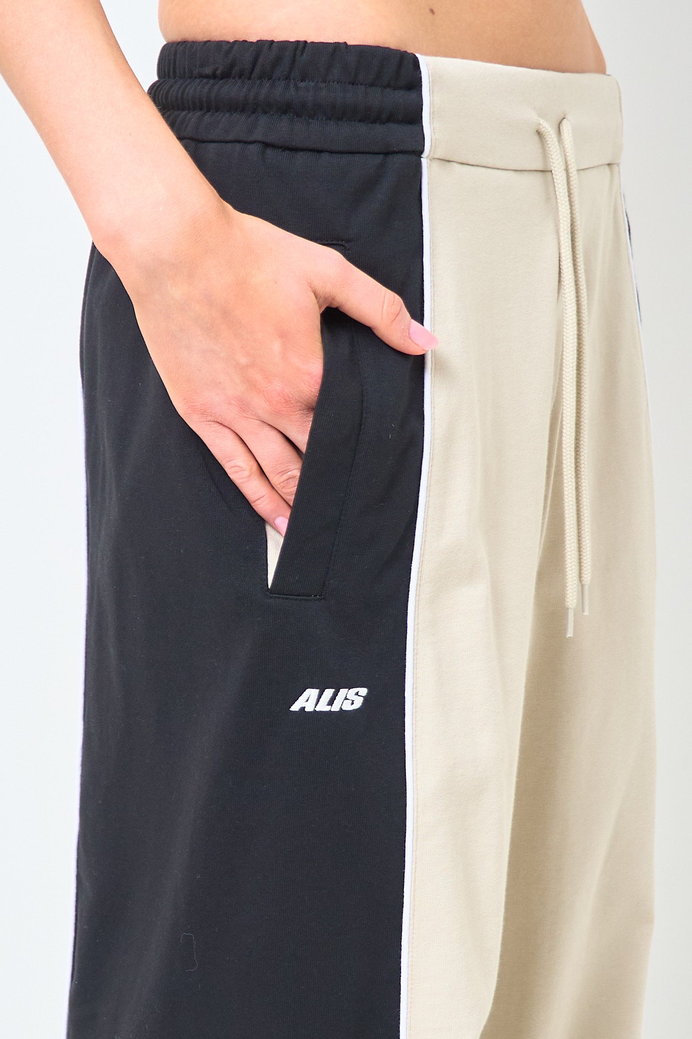 Yago Tony Fit Track Pants Black/Sand