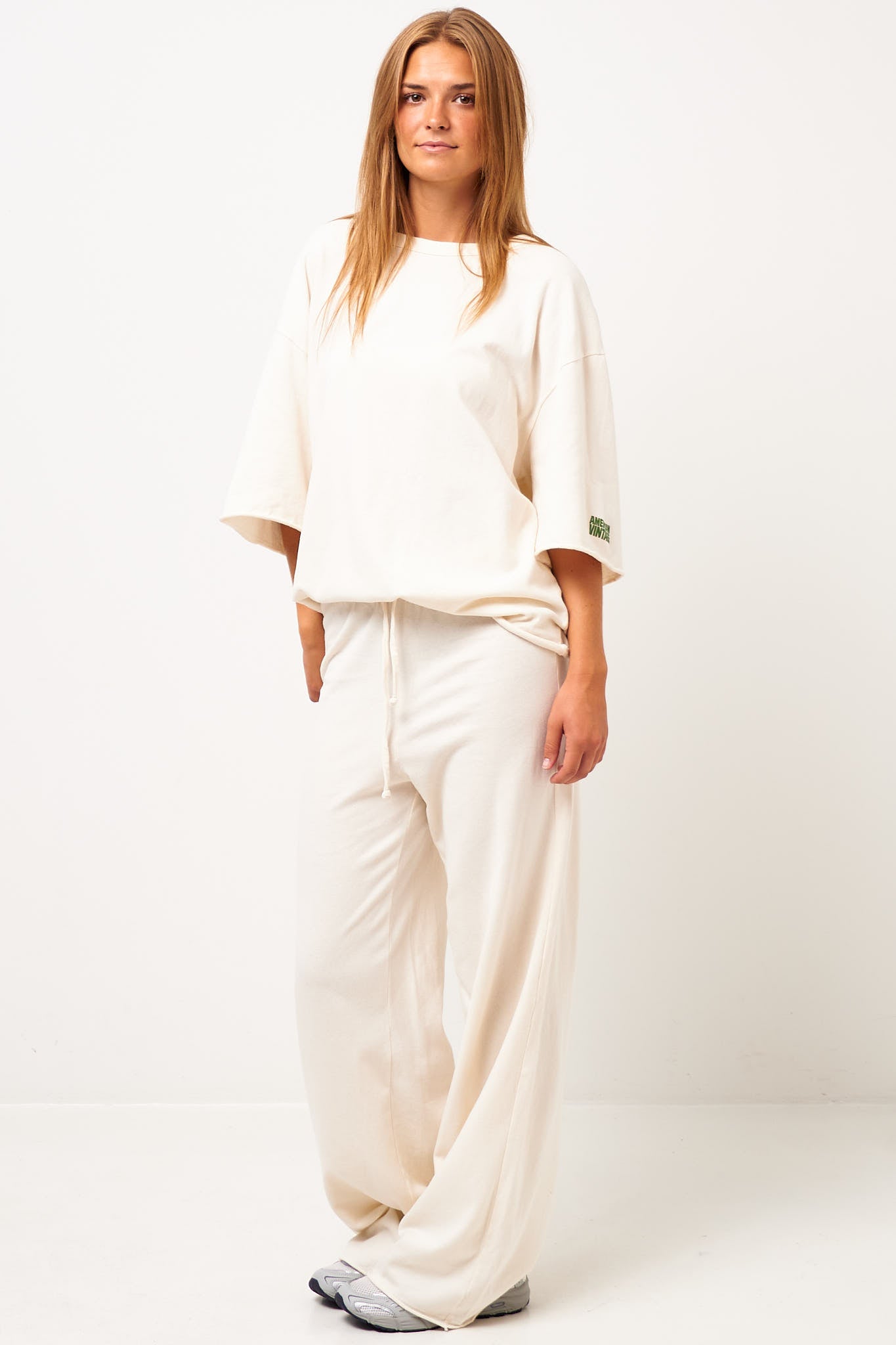 Ykobow Pants Mother Of Pearl