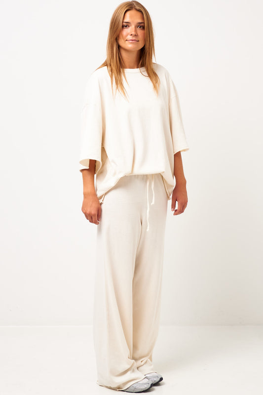 Ykobow Pants Mother Of Pearl