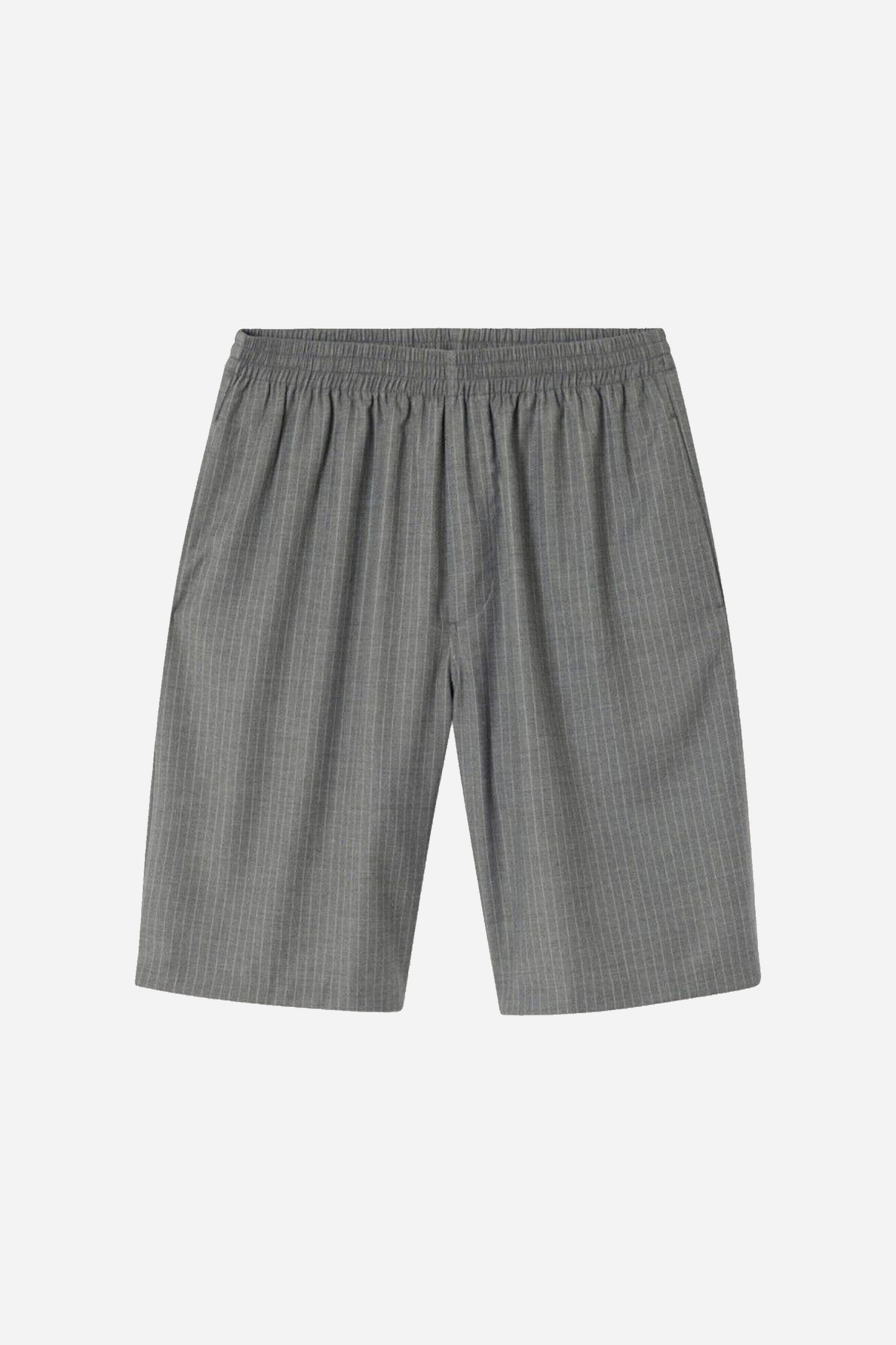 Yroway Shorts Heather Gray Stripes