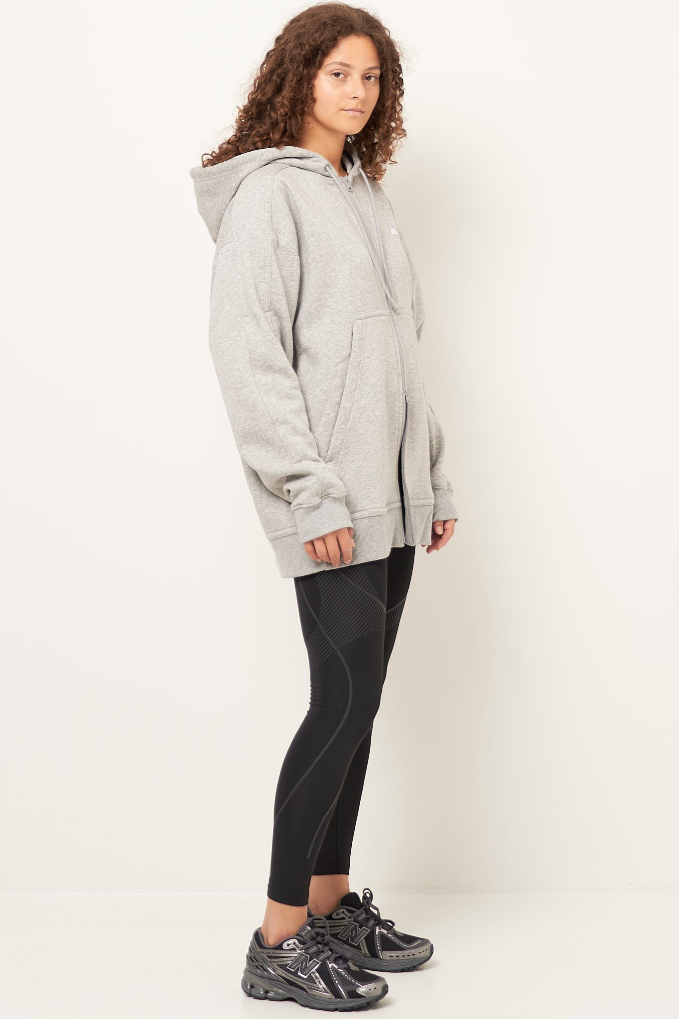  aSMC Pull On Sweatshirt Grey/White