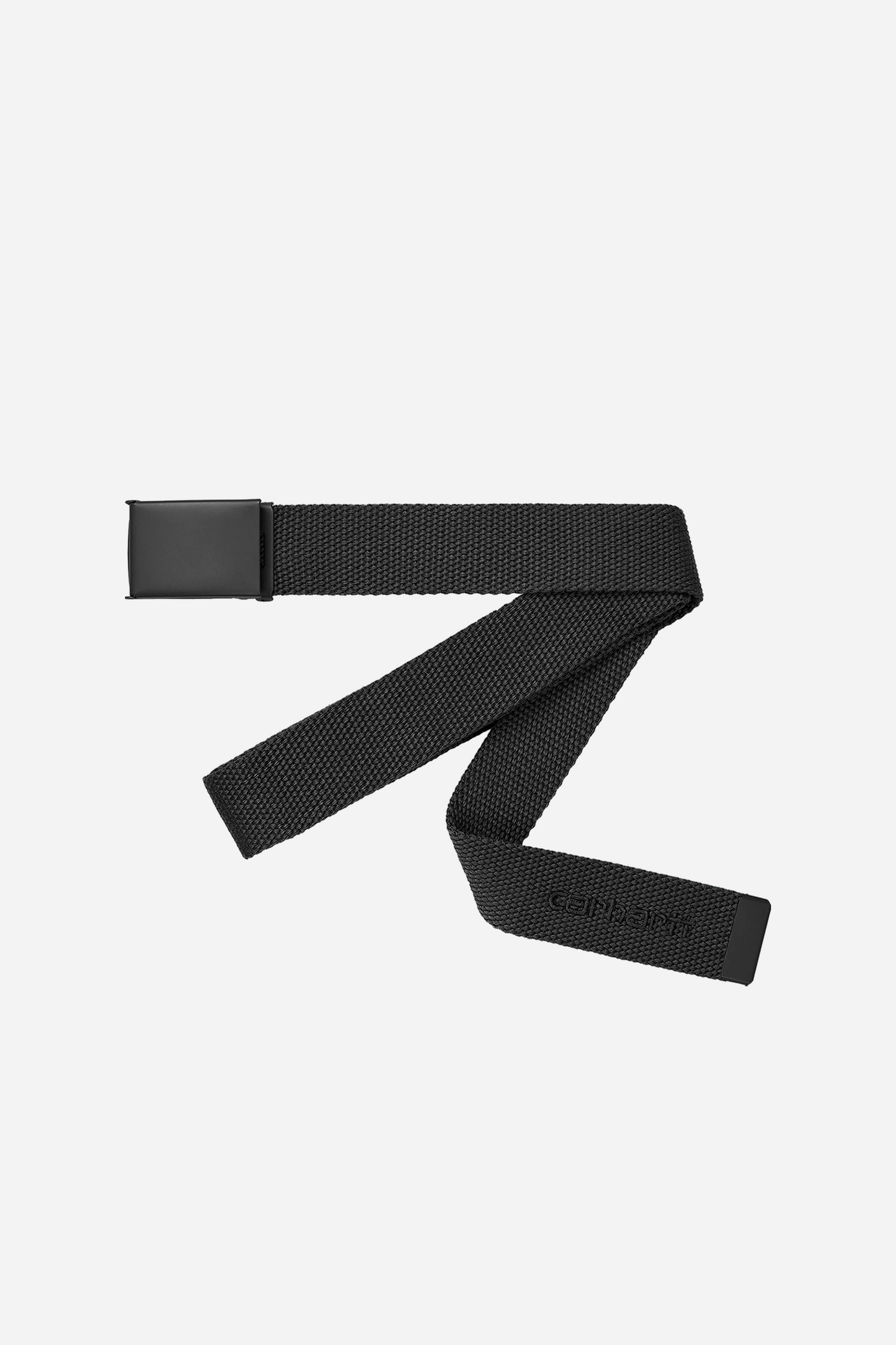 Script Belt Tonal Black