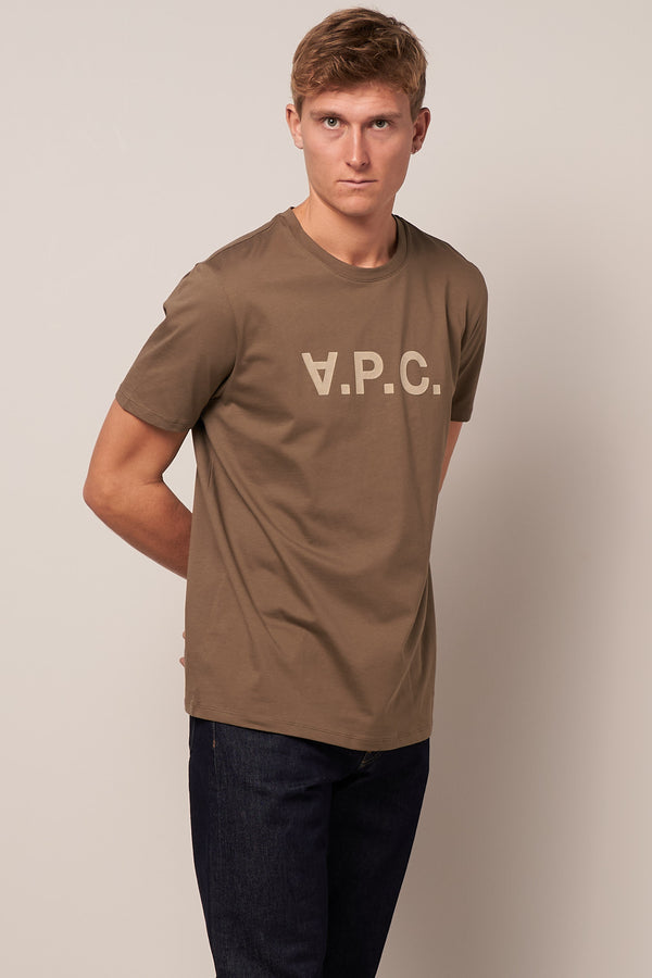 VPC Bicolour T-Shirt Khaki Grey
