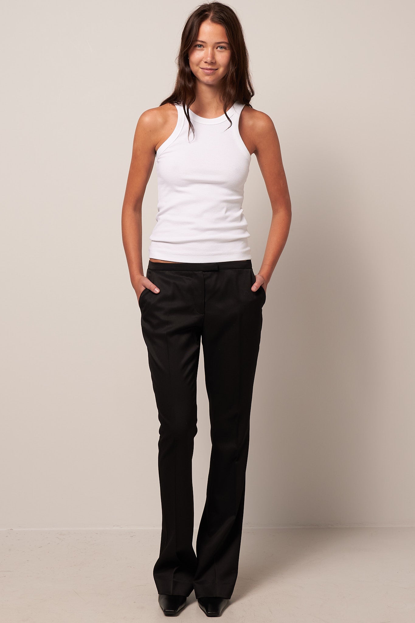 Bootcut Trouser Black