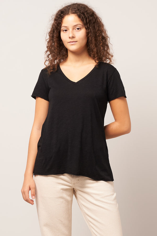 Jacksonville V-neck T-shirt Black