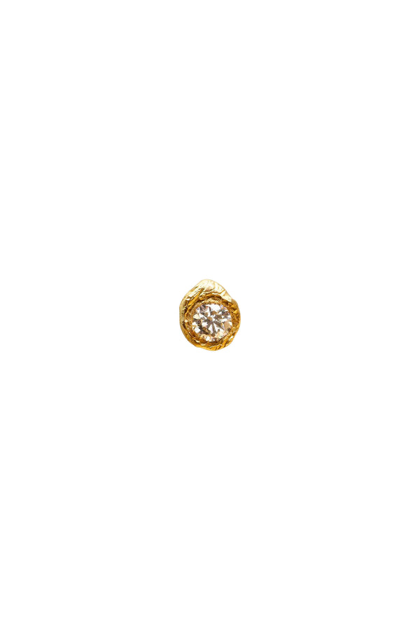 Solitaire Iman 0.35ct Earring