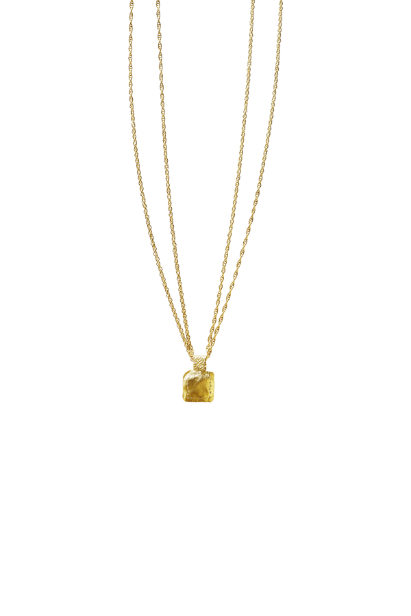 Pilow Necklace Small Diamond 0.07ct
